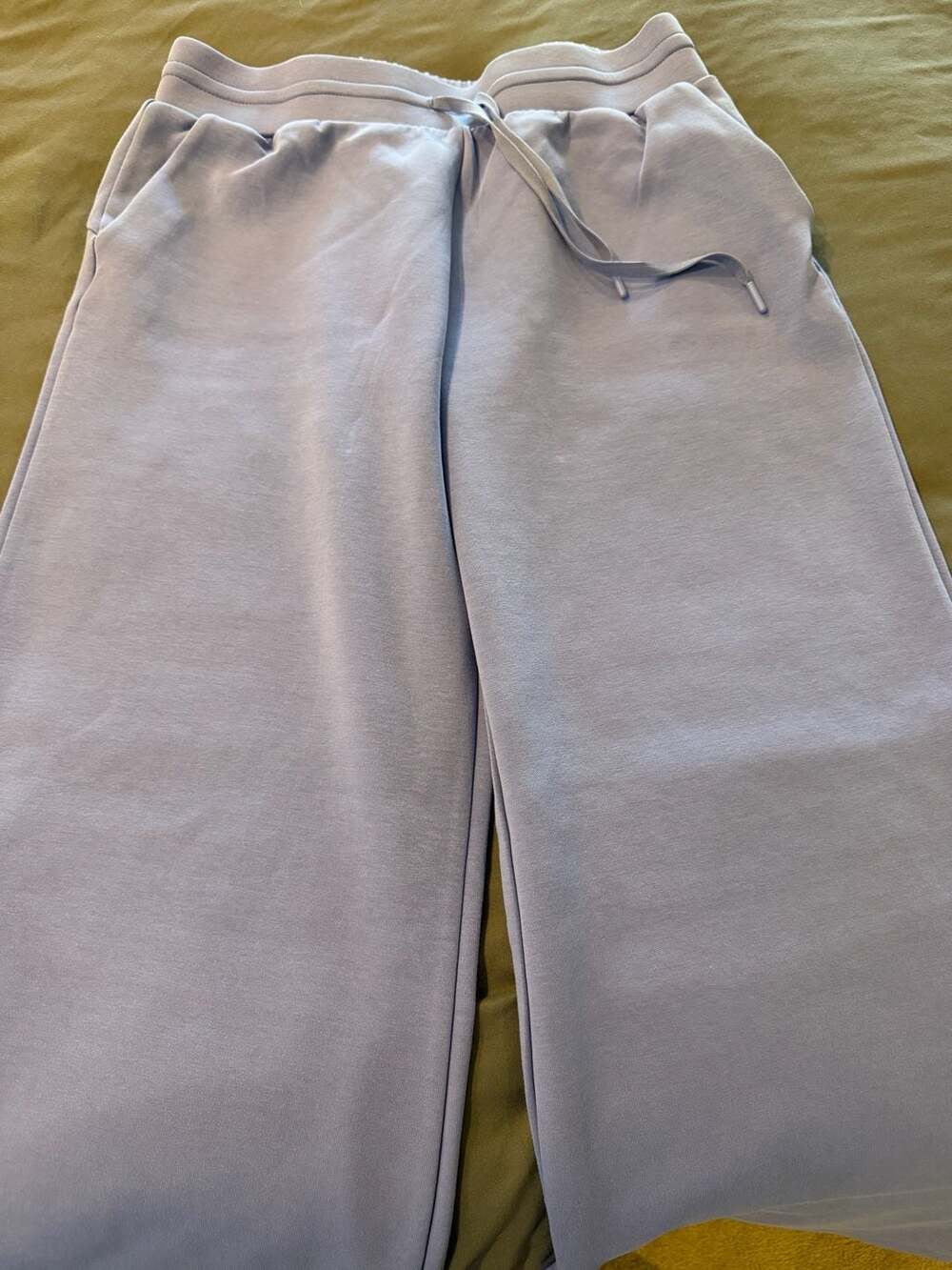 Salt Project Wide Leg Pant Size L Periwinkle Sweatpants